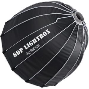 120cm solid Beams Deep Parabolic softbox + Double diffuser + Beauty dish plate + Grid