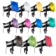 11 colors strobe / video light gels