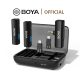 Boyalink wireless lapel microphone ( for type C, iPhone and camera)