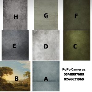 3x3m canvas backdrops