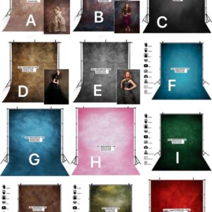 Vinyl vintage backdrop (2x4m)