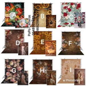 Vinyl vintage backdrops (2x4m)