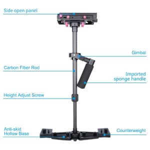Yelangu S700 carbon fibre hand stabilzer