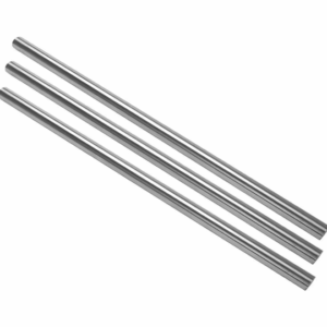Stainless steel camera rails for professional photography and videography setups.