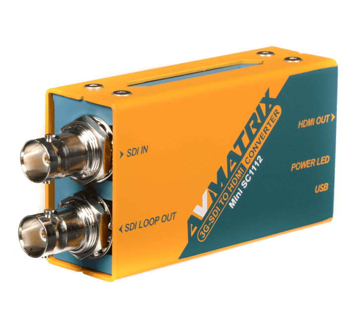 AVMATRIX Mini SC1112 3G-SDI to HDMI Pocket-Size Broadcast Converter - Image 4