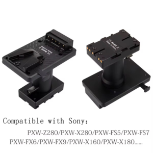 Mini Scalable V-Mount Battery Plate Adapter to BP-U Series Battery Plate for Sony BP-U Battery for Sony Cameras