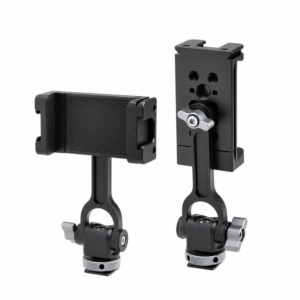 JLwin JL-21 360 degree rotating metal smartphone holder with cold shoe