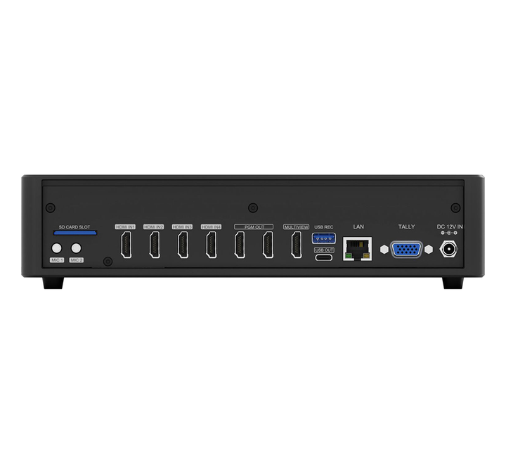 AVMATRIX Shark H4 PLUS 4-Channel HDMI Video Switcher with 10.1" IPS Display - Image 2