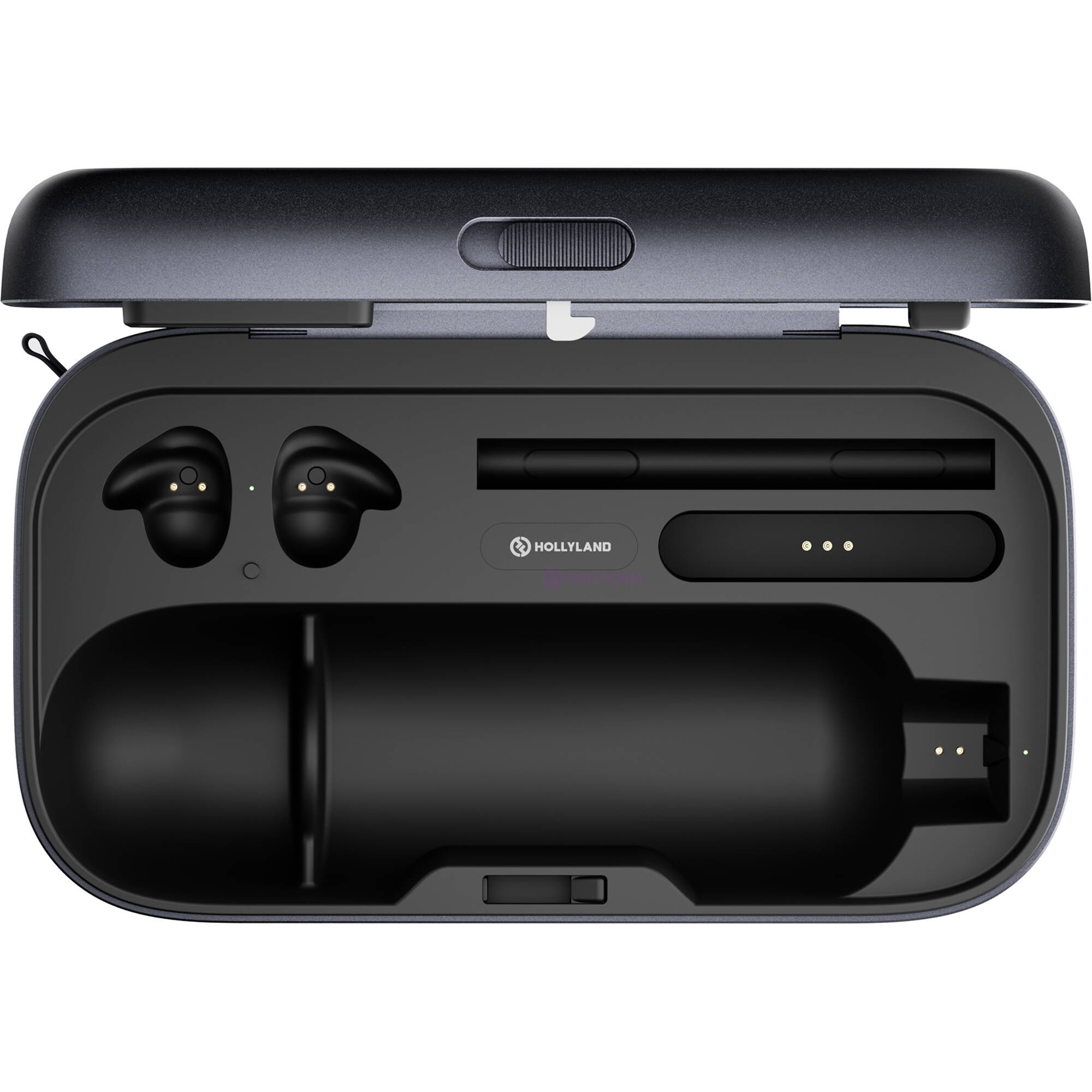 Hollyland MELO P1 Combo Wireless Handheld Microphone System (Space Gray)