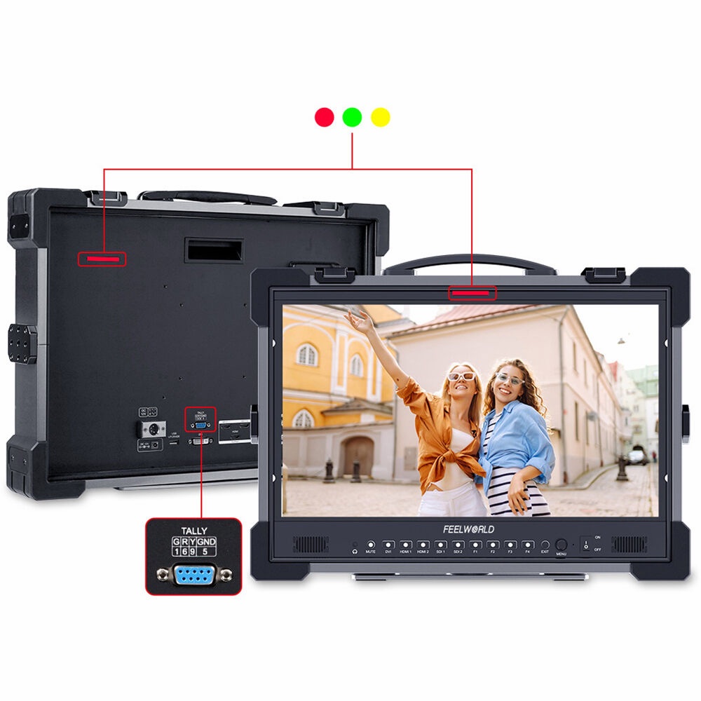 FeelWorld SEETEC P215 PRO-CO 21.5" High-Bright Broadcast Monitor with Protective Case - Image 5