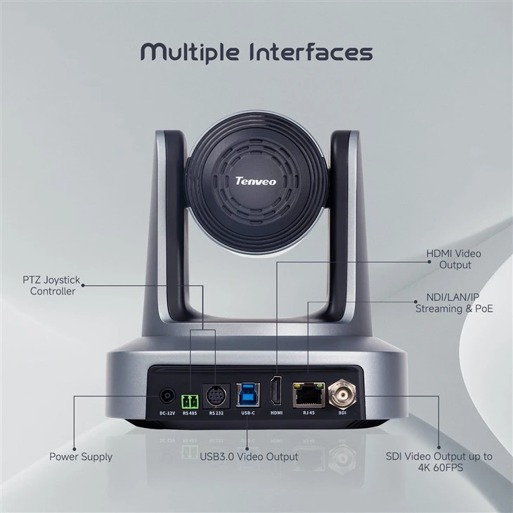 Tenveo UVS20A-4K Ultra-clear with 20x Optical Zoom PTZ camera - Image 3
